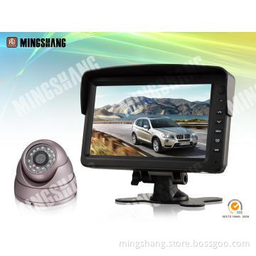 7\" bus backup System with LCD Screen and 3 Channels AV